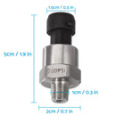 200PSI 5V Pressure Transducer Sender Sensor Suitable For Air, Oil & Fuel ¡§C Stainless Steel, AU