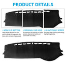 Non-Slip Dash Mat Dashboard Cover Suitable For Kia Cerato BD 2019-2024 Black