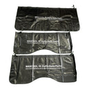 3x PU Leather Magnetic Fender Cover for All Car Models Scratch Protection Mat