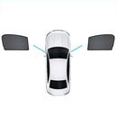 4pcs Magnetic Car Window Privacy Sun Shades Suitable For Ford Ranger PX2 3 2015-now