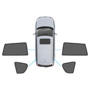 Window Sunshade Magnetic Nylon Suitable For Toyota RAV4 2005-2012