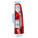 Pair Tail Lights + Brake Light Suitable for Renault Master X62 2010¡§C2025