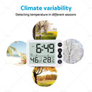 Small Mini Digital Clock Temperature ?? Alarm Travel LCD LED Battery Black White