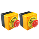 Emergency Stop Shut Off Push Buttons Switch 1NO + 1NC e-stop Push Button AU