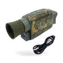 IR Night Vision Monocular 5X Zoom Telescope Digital Camera Hunting HD Video 4K