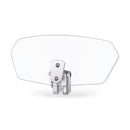 Motorcycle Windshield Extension Clip On Windscreen Screen Wind Deflector Spoiler