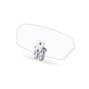 Motorcycle Windshield Extension Clip On Windscreen Screen Wind Deflector Spoiler