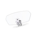 Motorcycle Windshield Extension Clip On Windscreen Screen Wind Deflector Spoiler