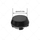 4PCS Hub Cap 60mm NO Logo Black Base Universal For Wheel Center Caps Rim Black