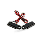 2X Black Motorcycle LED Mini Turn Signal Blinker Light Amber For Harley Davidson