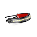 2X LED Universal Motorcycle Fork Turn Signal Indicator Blinker Amber Light Strip