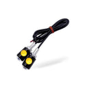 4x Mini Amber Motorcycle Indicators LED Turn Signal Light Blinkers Universal 12V
