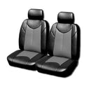 Leather Look Seat Covers Grey Suitable For Mazda BT-50 Single Cab 2011-2020