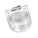 2 inch  Aluminium Alloy-Weld On Filler Neck And Cap Oil-Fuel Water Tank Sliver