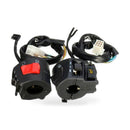Motorcycle Handle Bar Headlight Control Switch Turn On Off Light Indicator