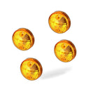 4 x Classic Motorcycle Indicators Blinkers Turn Signals Light Amber Universal