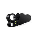 LED Double Multiple 30X 60X Jewelers Eye Loupe Lens Magnifier Magnifying Glass