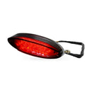 Universal Motorcycle 28 LED Brake Stop Tail Light License Number Plate Rear Lamp