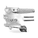 Silver Front Foot Peg Footrest Suitable For Honda CB1000R CBR600RR CBR1000RR