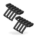 2PCS Low Profile Tactical 45 Degree Offset Angle Mount Picatinny Weaver Rail