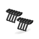2PCS Low Profile Tactical 45 Degree Offset Angle Mount Picatinny Weaver Rail