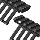 2PCS Low Profile Tactical 45 Degree Offset Angle Mount Picatinny Weaver Rail