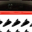 Set of 10PCS Diffuser Shark Fin Kit for Spoiler Roof Wing Air Vortex Generator