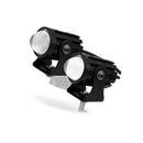 2PCS LED Motorcycle Headlight Spot Lights Car Driving Fog Lamp Yellow White