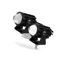 2PCS LED Motorcycle Headlight Spot Lights Car Driving Fog Lamp Yellow White
