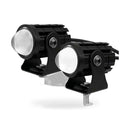 2PCS LED Motorcycle Headlight Spot Lights Car Driving Fog Lamp Yellow White