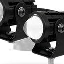 2PCS LED Motorcycle Headlight Spot Lights Car Driving Fog Lamp Yellow White