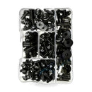 195PCS Aluminium Motorcycle Fairing Bolt Body Screw Suitable For Kawasaki/Ducati/Honda