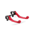 CNC Pivot Brake Clutch Levers Red Suitable for Honda CRF125F CRF 125F 2014-2022