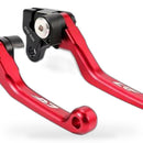 CNC Pivot Brake Clutch Levers Red Suitable for Honda CRF125F CRF 125F 2014-2022