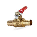 In-Line Fuel Tap Brass 8mm 5/16 inch  Motorcycle Tractor Quad Lawn Mower Pump