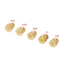 5PCS Burner Gas Natural Gas Hob LPG Conversion Kit Jets Nozzles Injectors Set