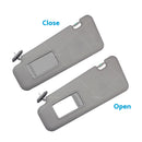 Left Side Sun Visor Suitable For Toyota 2008-2013 Kluger 74320-48500-B0 Gray Front