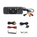 3in1 170?? Car Reverse Rear View Camera w/ Backup Radar Parking Sensor Universal