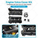 2PCS Engine Valve Cover Suitable For Nissan 350Z Z33 3. 5L VQ35 VQ35DE 2002-2006