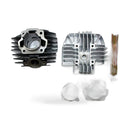Top End Cylinder Rebuild Kit Bore Barrel Piston For Yamaha PEEWEE 80 PW80 PY80