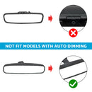 Rear View Mirror Compatible with Nissan Pulsar X-Trail T32 Tiida Quest Navara 96321-2DR0A