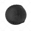 1x Black Leather Transfer Case Knob Suitable for Nissan Patrol GU Y61 GQ Y62