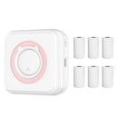 Mini Pocket Thermal Printer Wireless Blue-tooth Photo Paper Inkless