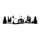 Mountains Adventure Vinyl Decal Sticker Suitable ForCamper Van Motorhome Caravan