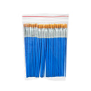 50-200pcs Flat Paint Brushes Small Brush Bulk for Detail Painting Craft Art Gift