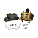 7in Brake Booster & 1&1/8in Bore Master Cylinder Kit Suitable For Universal Car