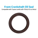 Front Crankshaft Oil Seal Timing Cover Suitable for LandCruiser FZJ105 1FZ 4.5