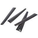4X Carbon ABS Interior Door Panel Cover Trim Suitable For Toyota Hilux 2015-2021