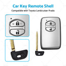 2B Replacement Smart Car Key Remote Shell Suitable For Toyota Landcruiser Prado