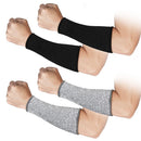 4 Pair Cut Resistant Sleeves Arm Protection Sleeves Forearm Protectors 4 Styles